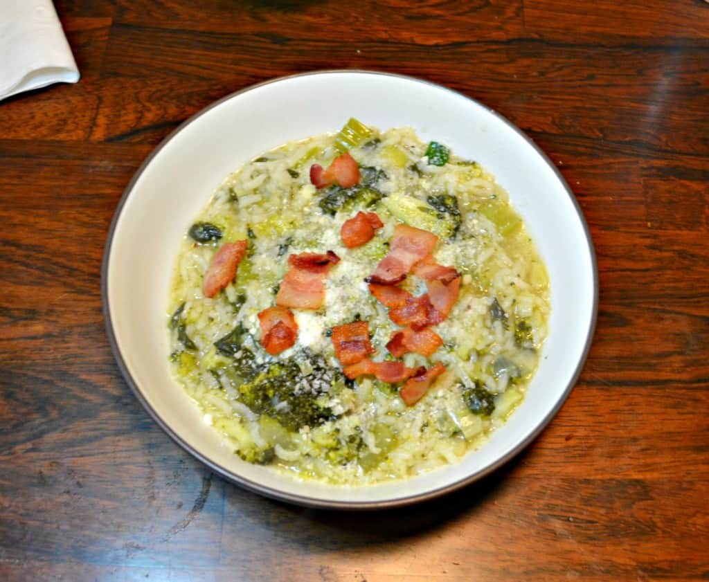 Looking for a hearty soup filled with vegetables? Try my Instant Pot Broccoli, Bacon, and Rice Soup!