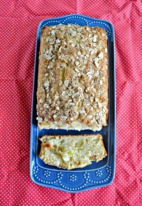 Grab a cup of coffee and enjoy a slice of this Apple Cinnamon Bread!