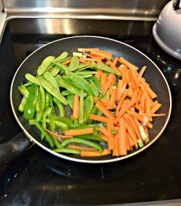 Saute whatever vegetables you have in the rerigerator to make this Beef and Vegetable Stir Fry!