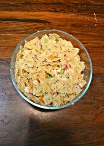 Make a delicious pasta salad with Everything Bagel seasoning!