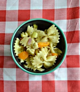 Looking for a summer time side dish? Try my EVerything Bagel Pasta Salad!