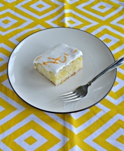 I love the bright flavors in this Lemon Poke Cake!