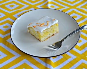 It's so easy to make Lemon Poke Cake for dessert!
