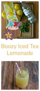 Boozy Iced Tea Lemonade