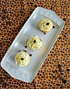 Breakfast, lunch, dinner, or dessert you'll want to have one of these Caramel Macchiato Cupcakes!