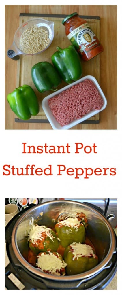 Everything you need to make Instant Pot Stuffed Peppers