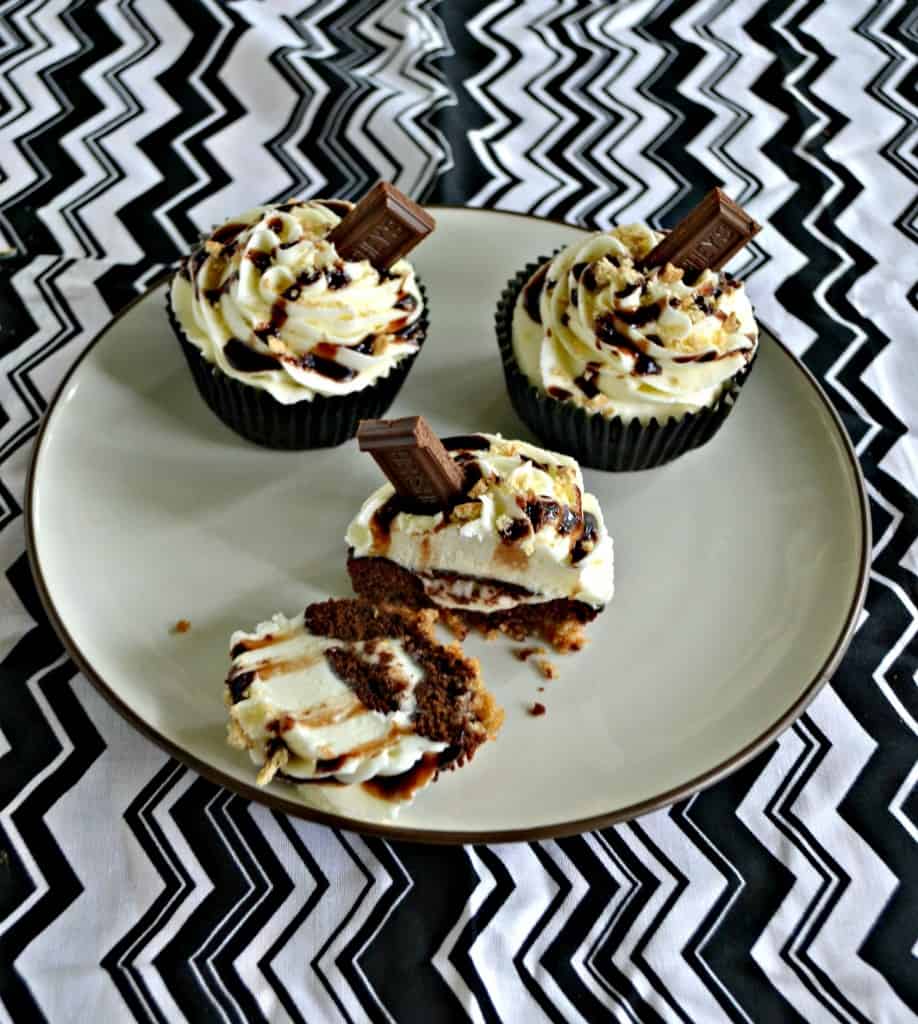 Don't have a campfire? No worries! Make my S'mores Cupcakes at home!