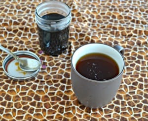 Make your own sweet and spice Cinnamon Dolch Coffee Syrup at home!