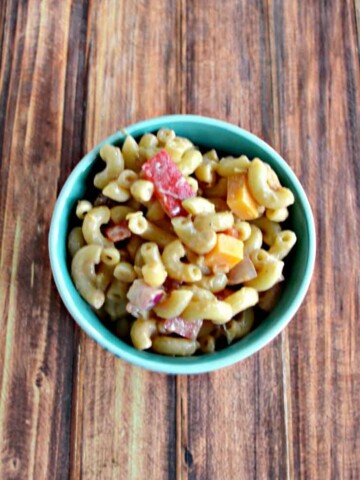 Tired of the same old pasta salad? Try my BBQ Ranch Pasta Salad!