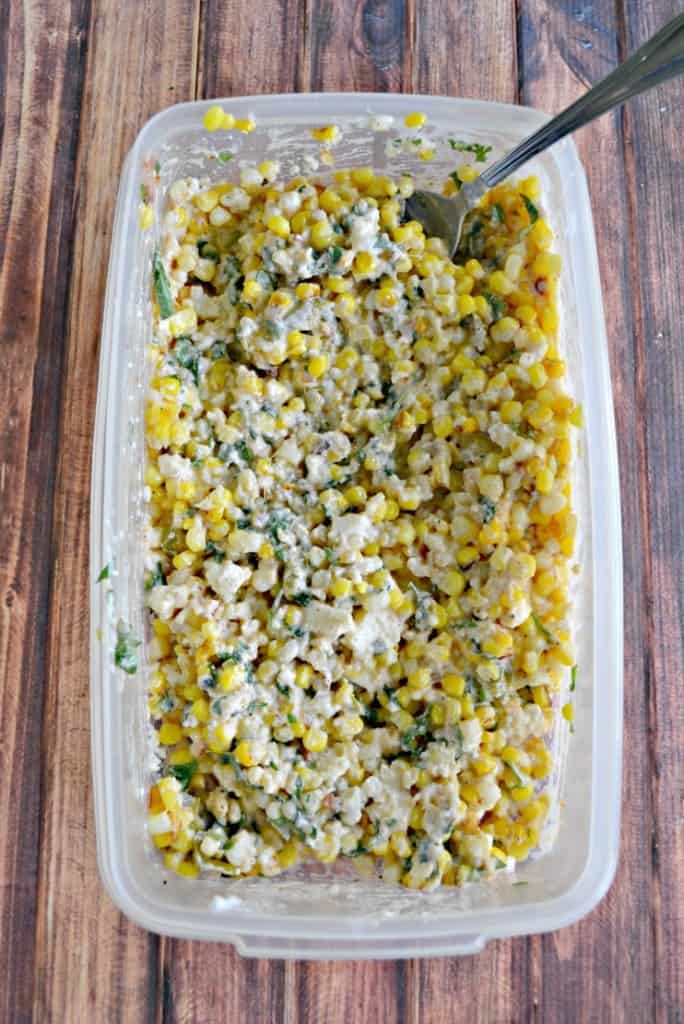 The flavor in this Mexican Corn Salad are perfect for summer