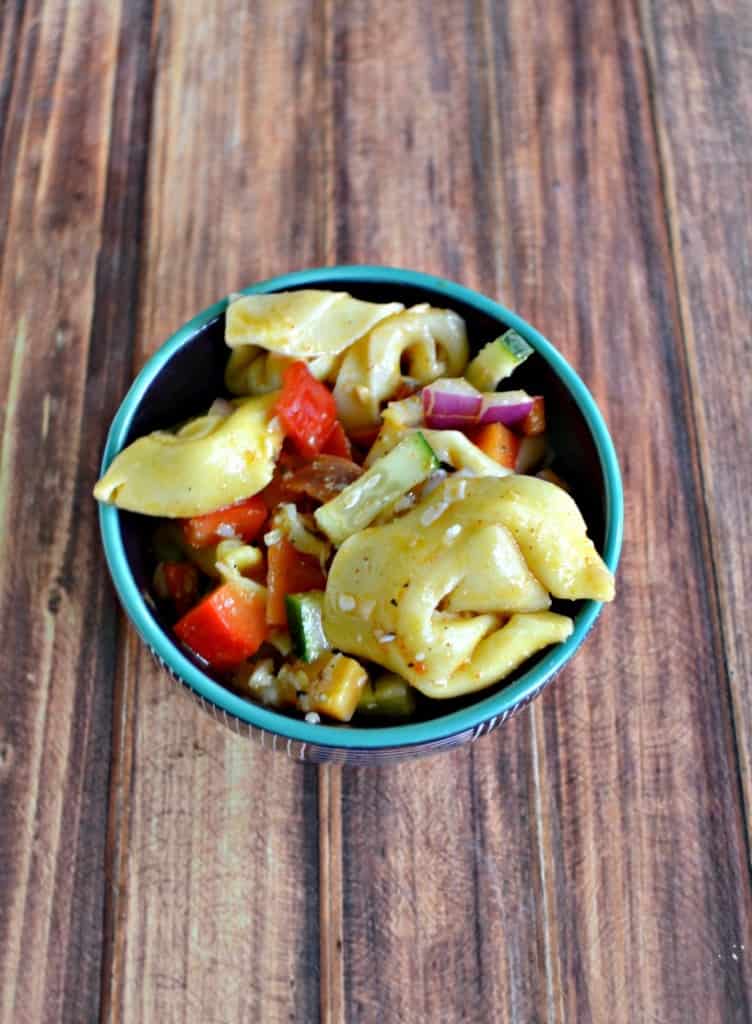 You'll love the flavors in this Tortellini Pasta Salad