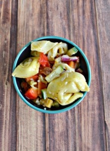 Tortellini Pasta Salad is a flavorful and easy to make summer side dish.