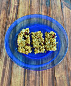 Granola Bars with Cranberries and Pecans