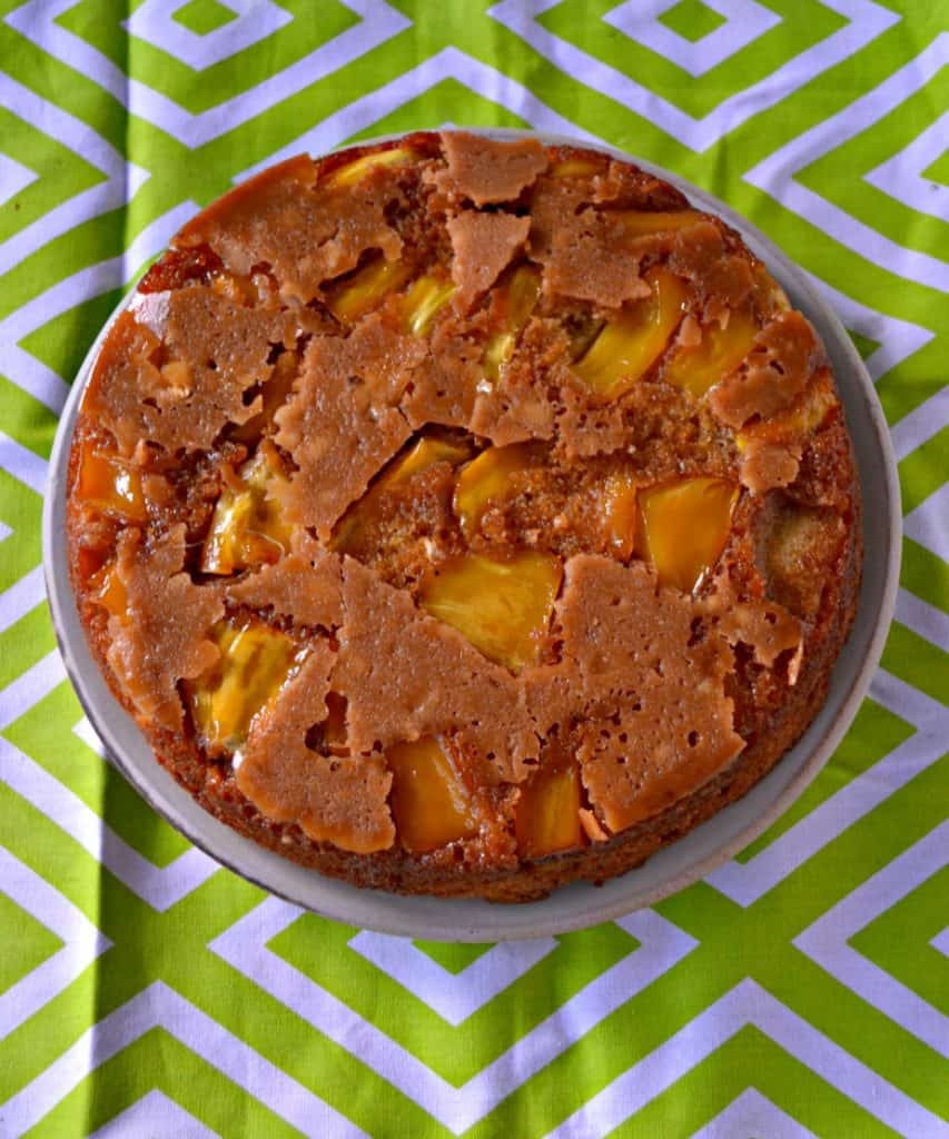Grab a fork and dig into this Jackfruit Upside DOwn Cake