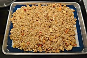 Put a twist on your morning granola with this fun Apple Pie Granola!