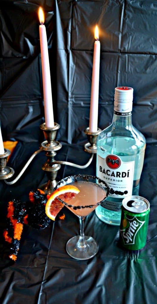 Looking for a Halloween cocktail? Try this sweet and tart Blood Orange Rum Punch