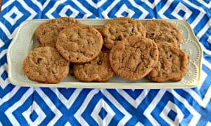 Grab a glass of milk and one of these Chocolate Hazelnut Cookies for a snack