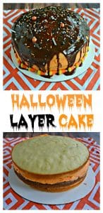 Making a Halloween Layer Cake is easier then you think!