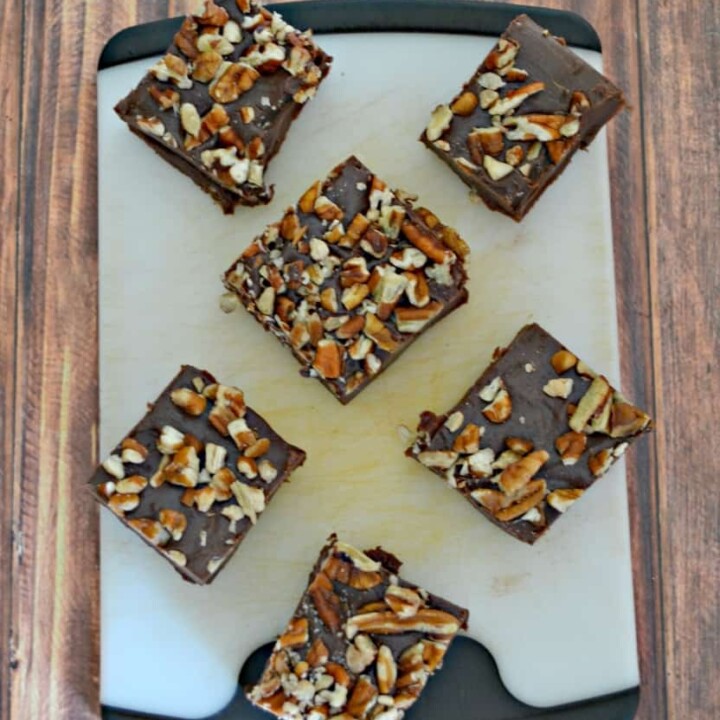 I can't get enough of this easy Maple Fudge with nuts!