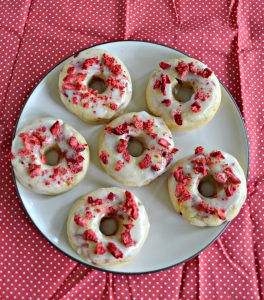 Don't go to the donut shop, make your own Strawberry Lemon Baked Donuts