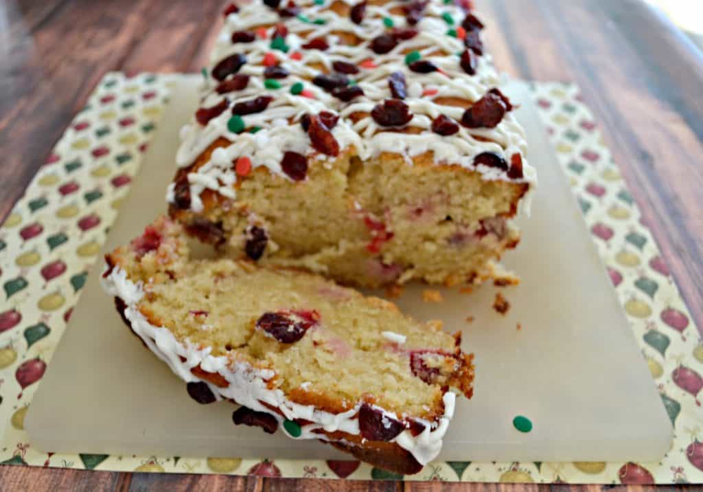 Christmas Cranberry Bread is easy to make and delicious