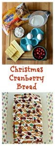 Everything you need to make Christmas Cranberry Bread