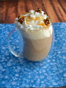 Don't go to the coffee shop, make your own Gingerbread Spice Caramel Latte at home!