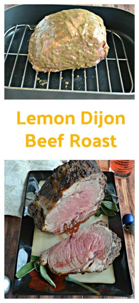 Just a few ingredients and two hours will give you this delicious Lemon Dijon Beef Roast!