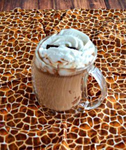 Warm up with this Salted Nutella Latte