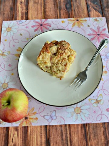 Grab a fork and dig into this Apple Coffee Cake!