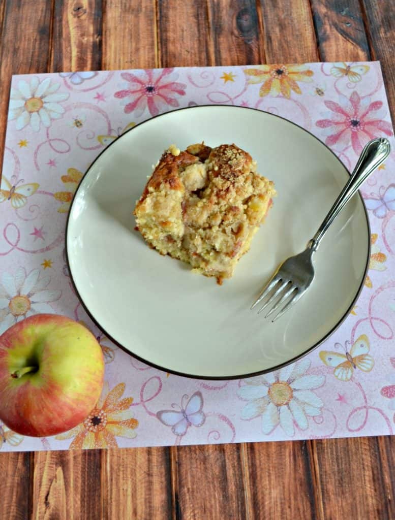 Grab a fork and dig into this Apple Coffee Cake!