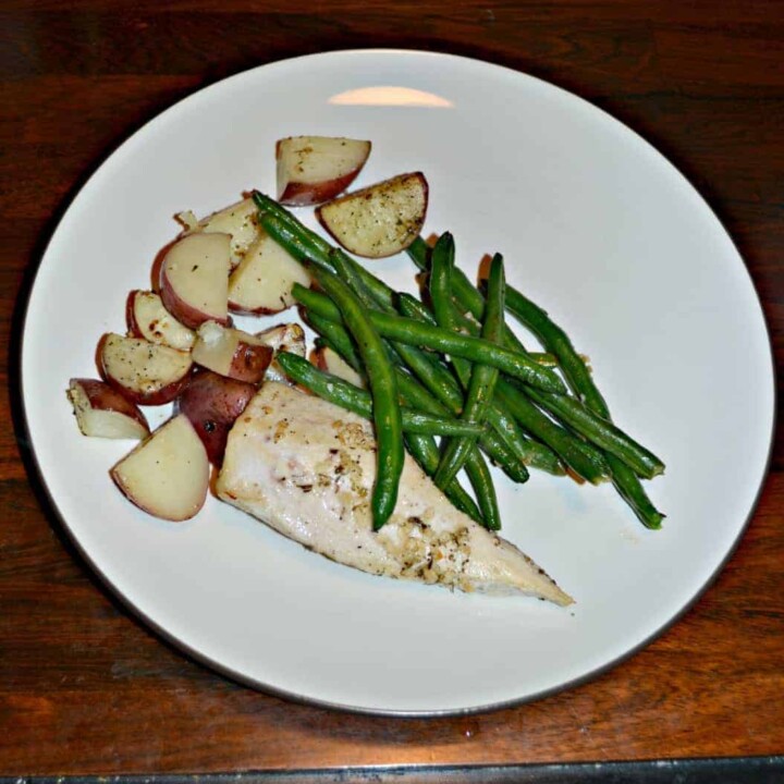 Don't have much time to make dinner? try my Sheet Pan Garlic Herb Butter Sheet Pan Chicken Dinner!