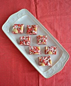 Looking for a holiday dessert? Check out this tasty Sugar Cookie Dough Fudge