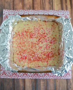 Looking for an easy dessert for Valentine's Day? Try this tasty Cake Batter Fudge!