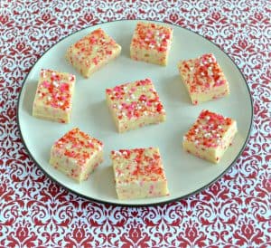 Cake Batter Fudge is an easy and delicious dessert!