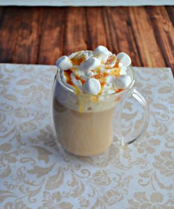 I can't get enough of this Caramel Marshmallow Latte!