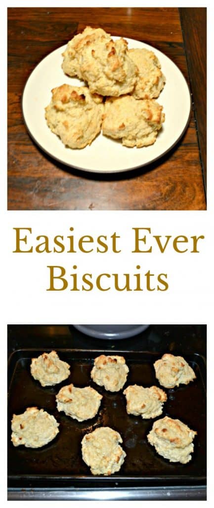 These are seriously the Easiest Ever Biscuits!!!