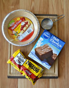 It's easy to make Brownie Pie