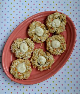 I can't get enough of these Carrot Cake Bird's Nest Cookies