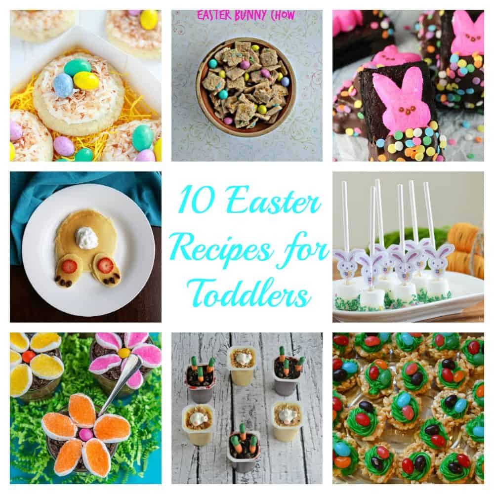 Toddler Tuesdays:   Easter Recipes for Toddlers