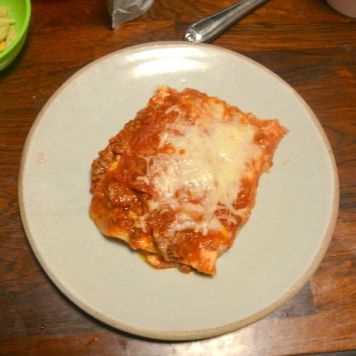 I love the flavor in Tony Bennett's Mother's Lasagna!