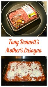 Make Tony Bennett's Mother's Lasagna today!