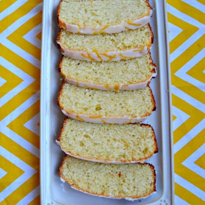 Need a tasty spring snack? Enjoy this Copycat Starbucks Lemon Loaf with a cup of coffee or tea!