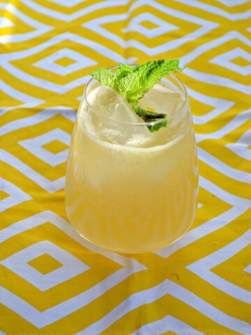 Sip on a Meyer Lemon Margarita for brunch!