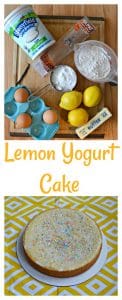 Everything you need to make this Lemon Yogurt Cake
