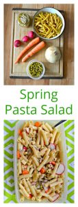 The whole family will enjoy this Spring Pasta Salad