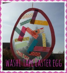 Washi Tape Easter Egg