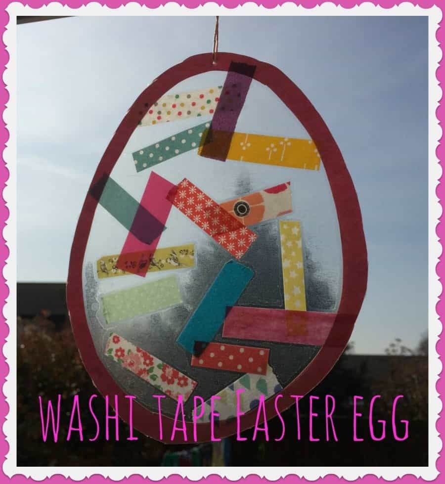 Washi Tape Easter Egg