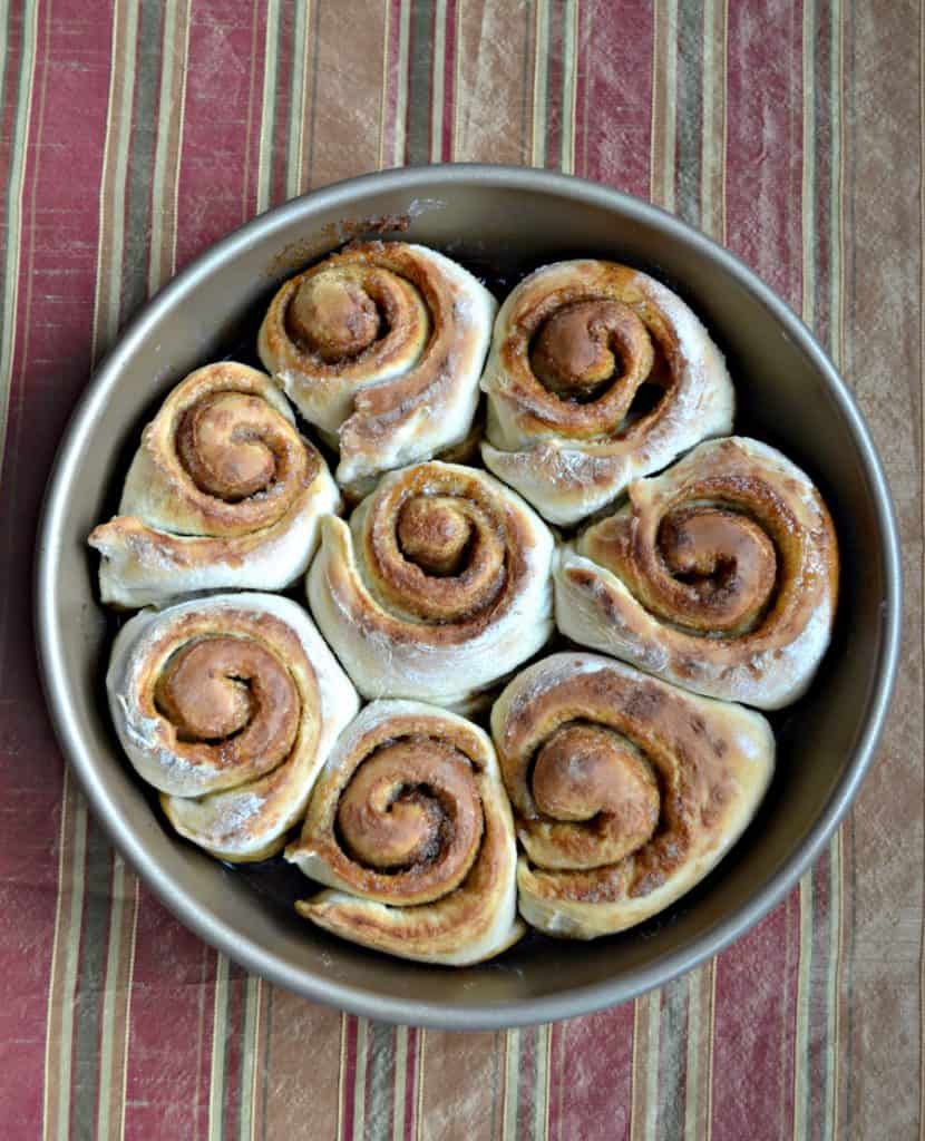 Make your own tasty Cinnamon Rolls for breakfast!