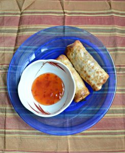 Crispy Pork Egg Rolls are filled with cabbge, ground pork, seasonings, and a little bit of cream cheese. Try it, it's delicious!